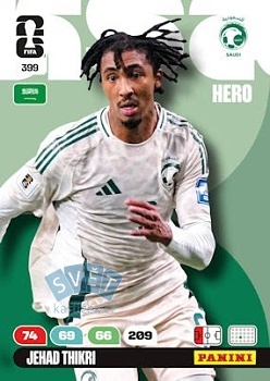 Jehad Thikri Saudi Arabia Panini FIFA World Cup 2026 Adrenalyn XL #399